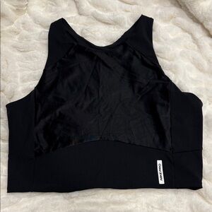 Nike Pro Dri-Fit Black Activewear Crop Top - L